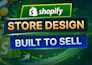 build your shopify store design, or redesign shopify website